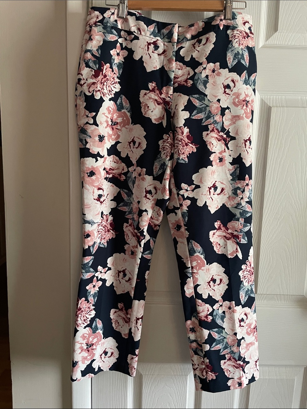 Women’s Floral Navy and Pink pants